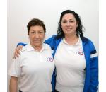 Coach Caterina Fisicaro e la dirigente Aurora Lapucci